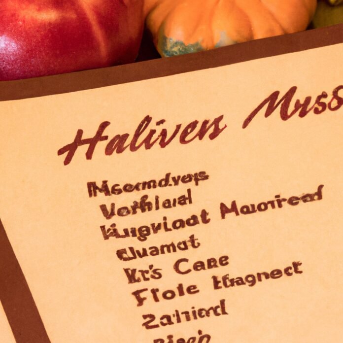 Autumn Harvest Menu: Pumpkins, Apples, and More